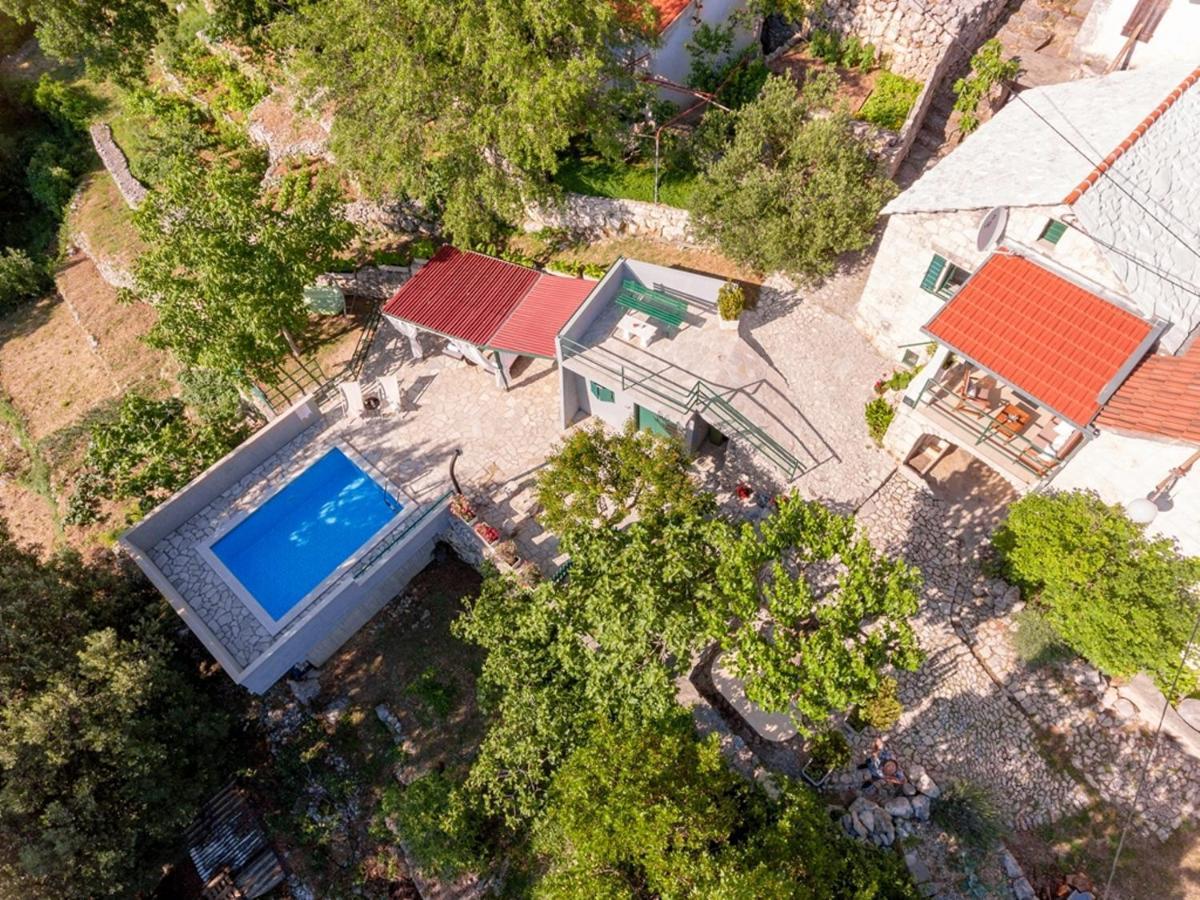 Villa Stone House Nikolina With Heated Pool Bast Exterior foto