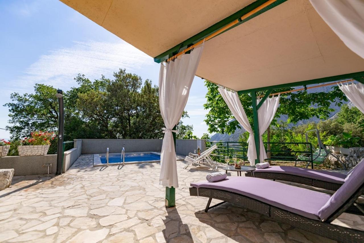 Villa Stone House Nikolina With Heated Pool Bast Exterior foto